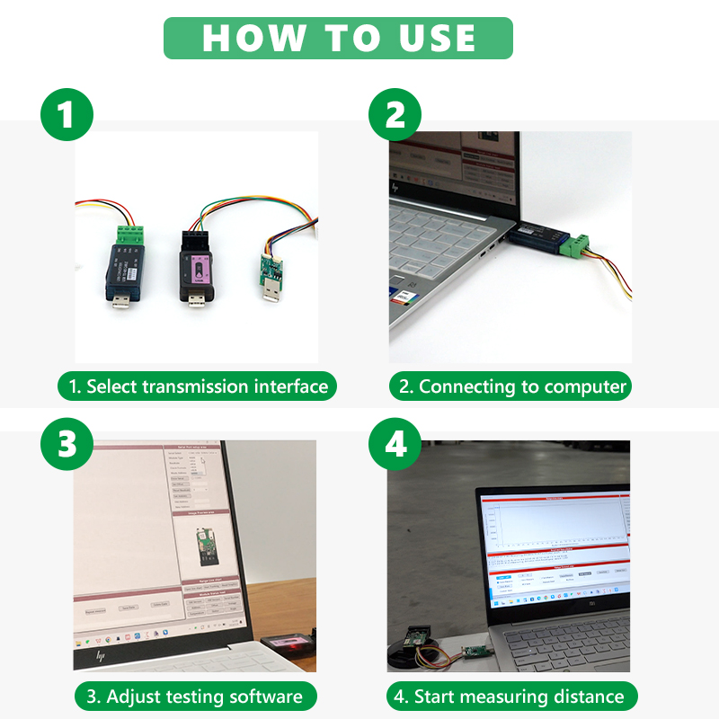 Industrial Use Of Laser - Capteur de distance laser à phase
