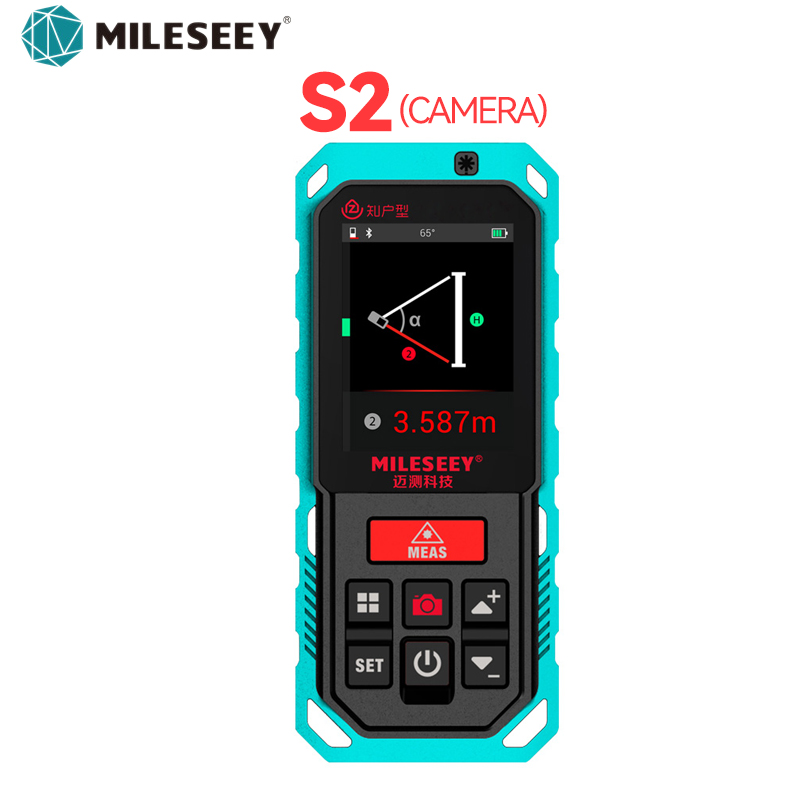 Industrial Laser Training - Télémètre laser Mileseey S2 avec caméra,
