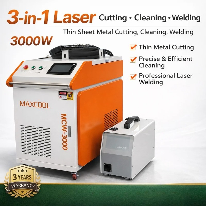 Industrial Laser Welding Machine - Machine de soudage 3 en 1,