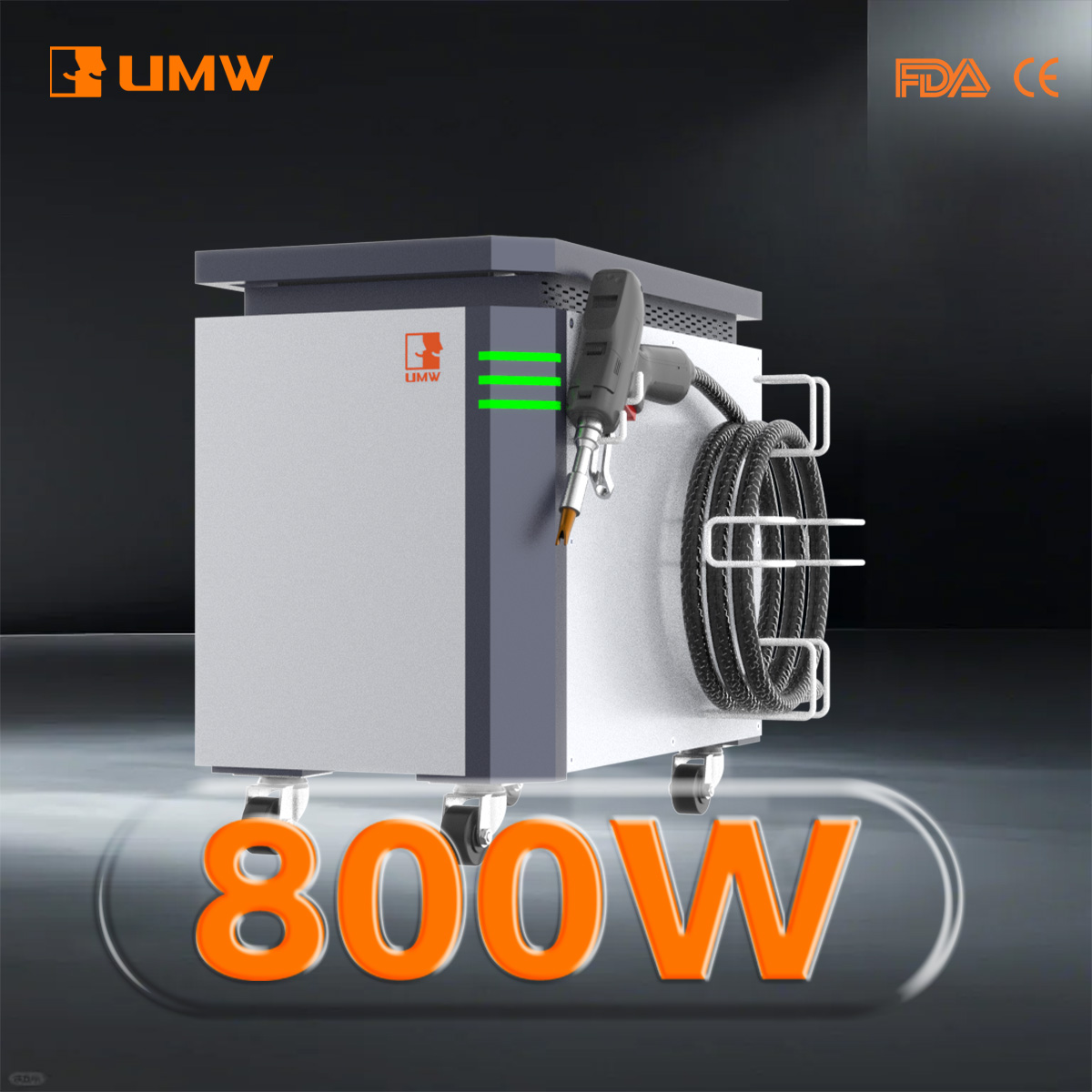 Industrial Handheld Laser Welder - Soudeuse laser à fibre portative 800W,