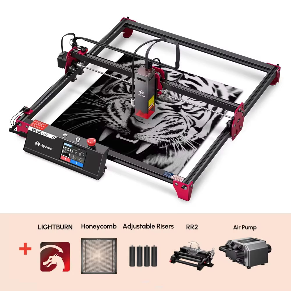 Industrial Laser Solutions - Algolaser DIY KIT MK2 40*43cm CNC