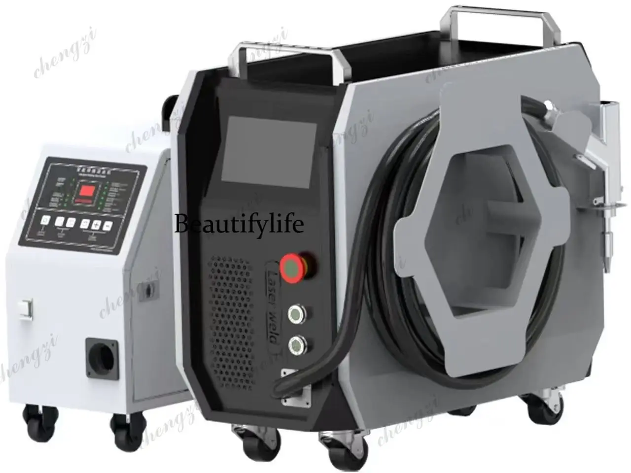 Industrial Handheld Laser Welder - Soudeuse laser portative à refroidissement par