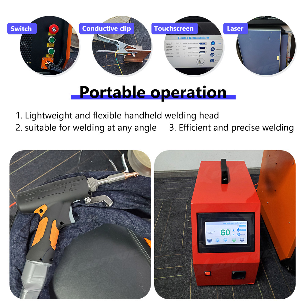 Mini mélangeur laser industrie - Industrial Handheld Laser Welder avis et prix
