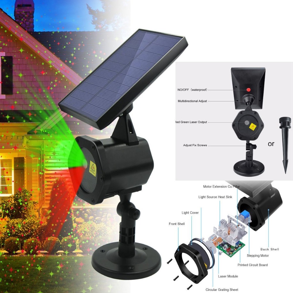 Projecteurs solaires LED 6W XL - Industrial Laser Projector avis et prix