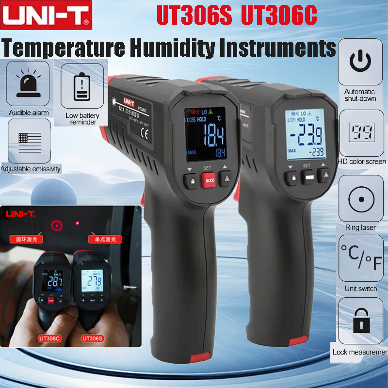 UNI-T UT306S UT306C thermomètr - Industrial Laser Blaster avis et prix