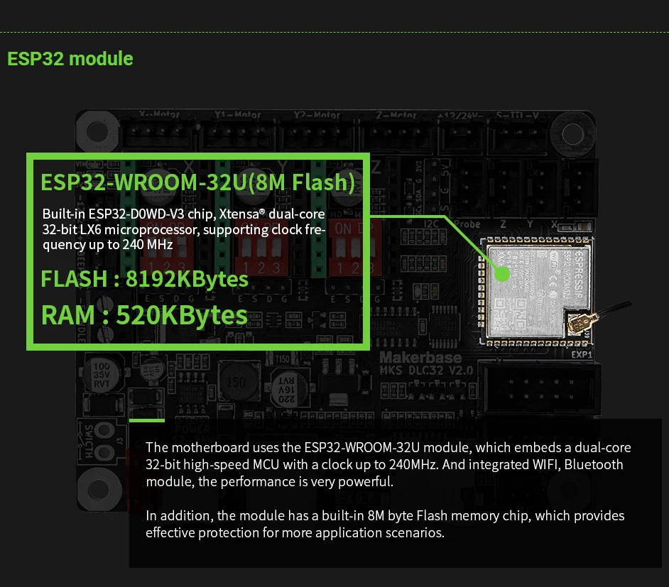 Makerbase MKS DLC32 V2.1 32 bi - Controller Grbl Board avis et prix