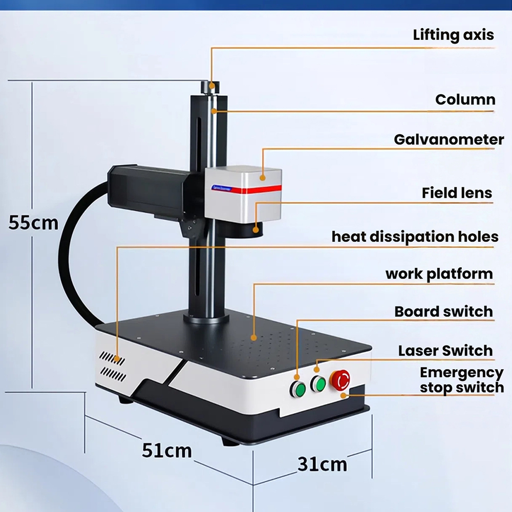 WaveTopSign 20W 30W Machine de - Fiber Laser Source 20W avis et prix