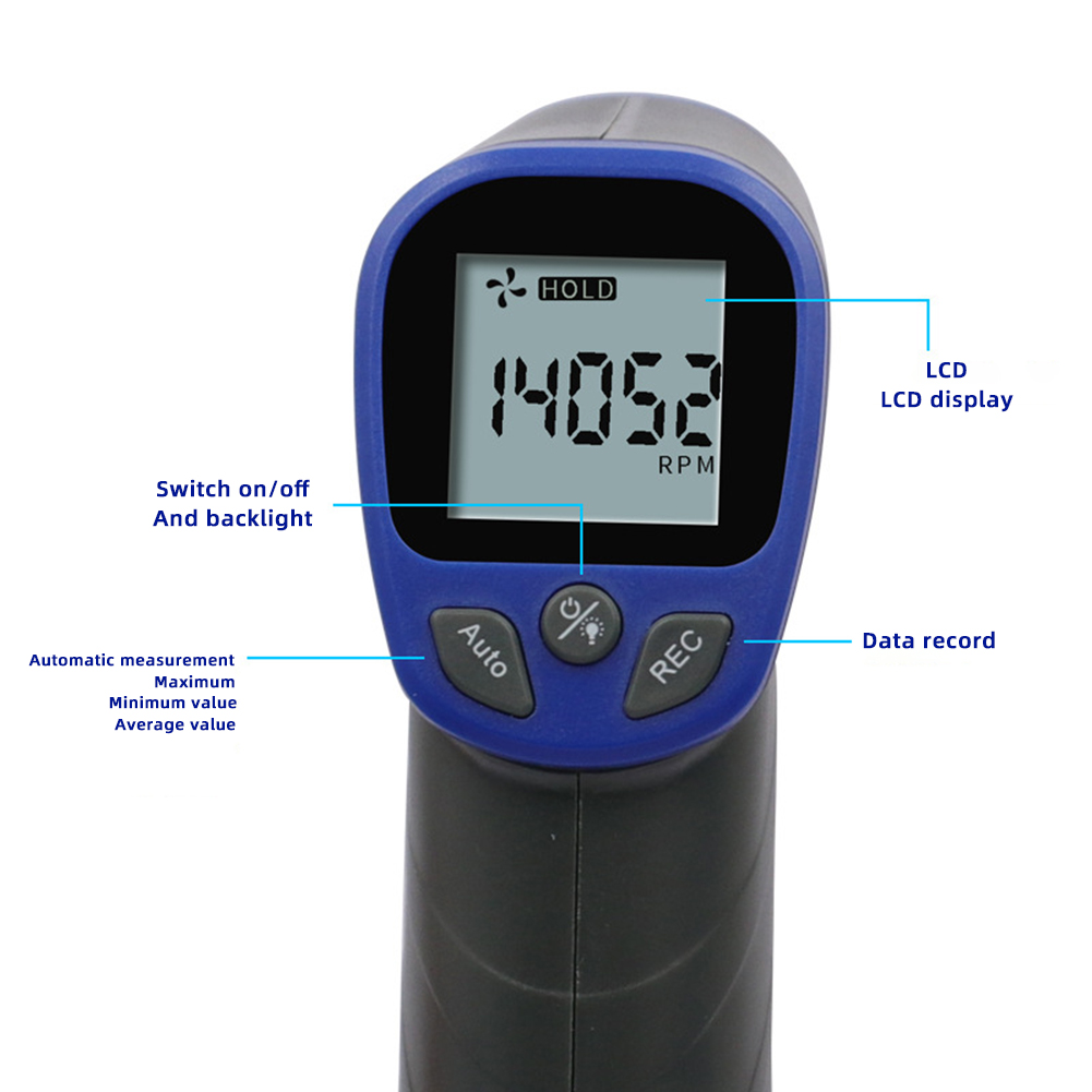 Tachymètre laser infrarouge sa - Industrial Laser Tachometer avis et prix
