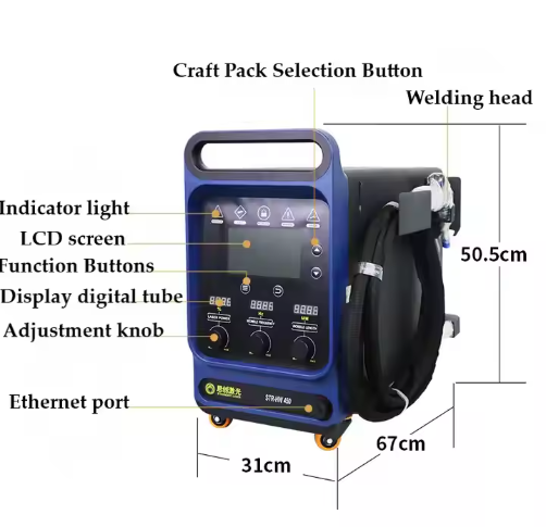 Soudeuse Laser portative indus - Industrial Laser Welding Machine avis et prix