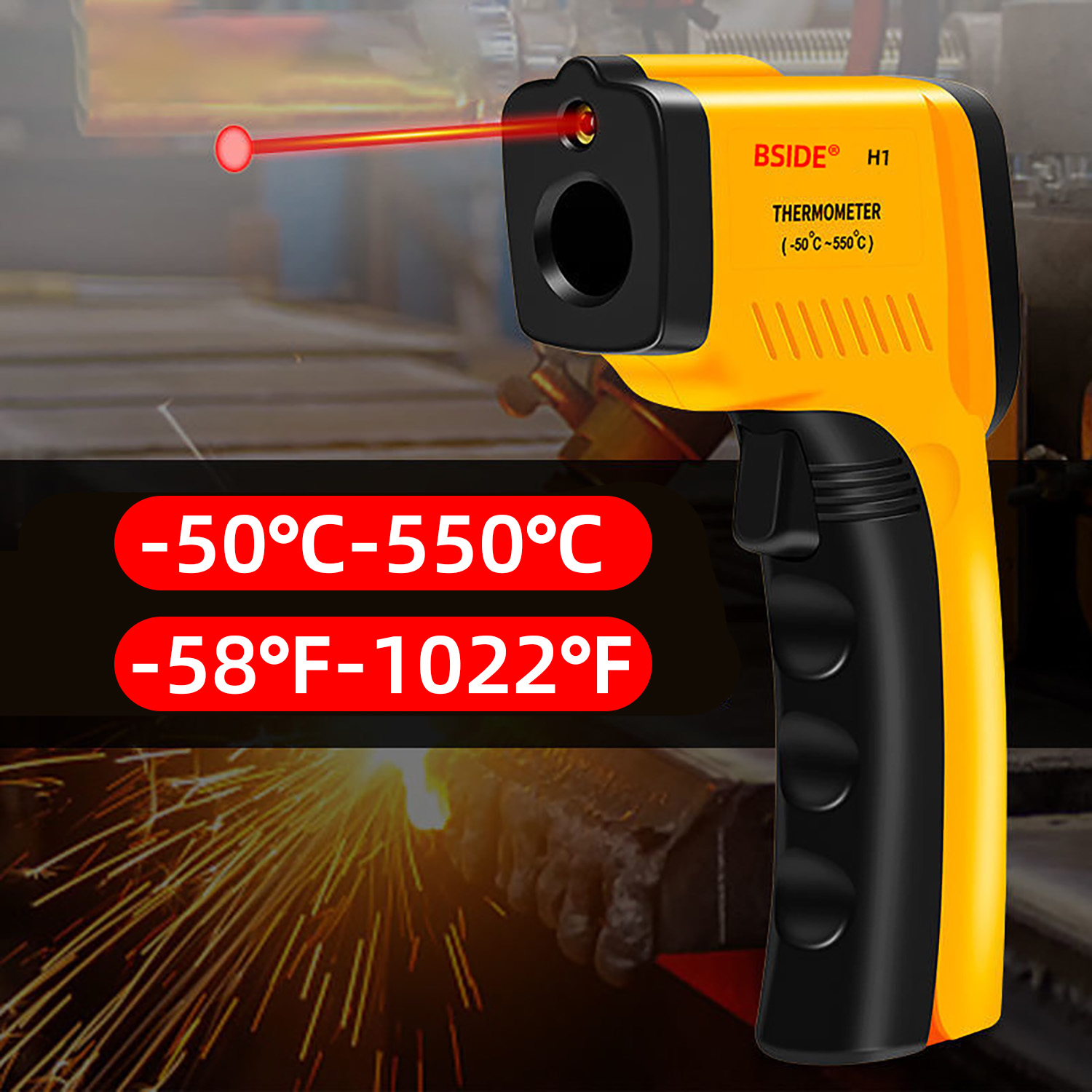 Therye.com-Pistolet laser numé - Industrial Laser Blaster avis et prix
