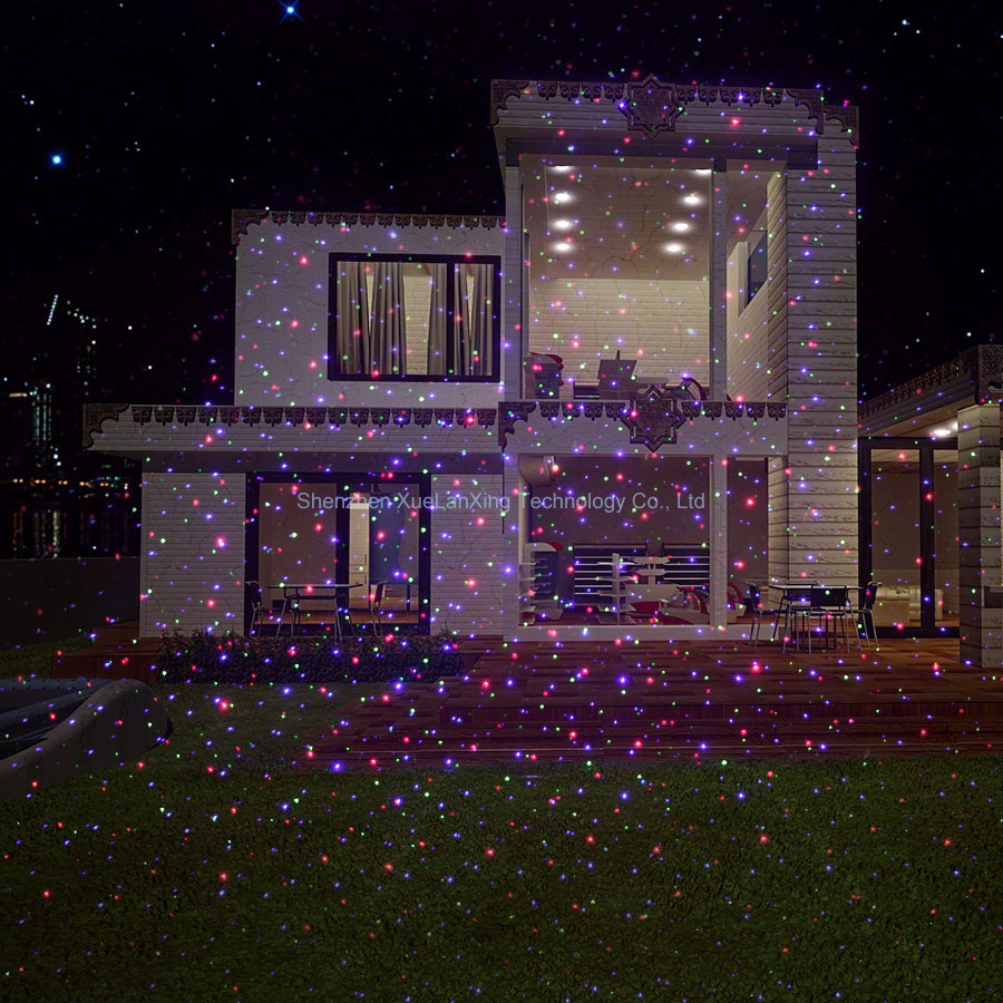 ESHINY RG/RGB Laser jardin lum - Industrial Laser Projector avis et prix
